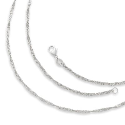 Light Twisted Curb Chain