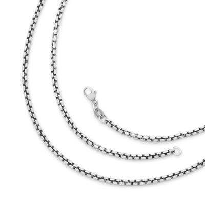 Point the Way Charm with Heavy Box Chain