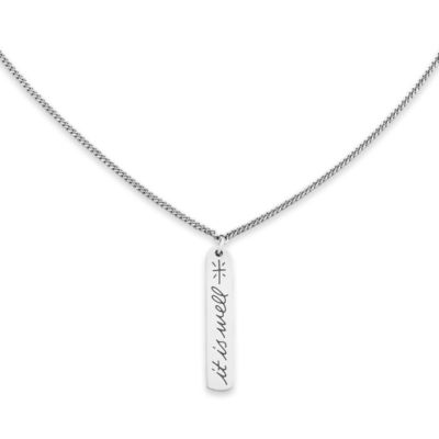 "It Is Well With My Soul" Necklace