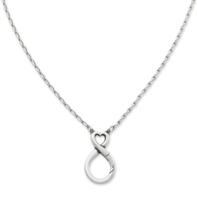 Endless Love Changeable Charm Holder Necklace